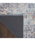 Nicole Curtis Machine Washable Series 1 Area Rug SR104 Light Grey/Blue