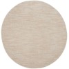 Nourison Essentials - Nre01 Ivory Beige Area Rug 6 ft. X Round