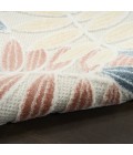 Nourison Aloha Ivory Blue ALH18 7 ft. 10 in. X 10 ft. 6 in. Rect. Rug