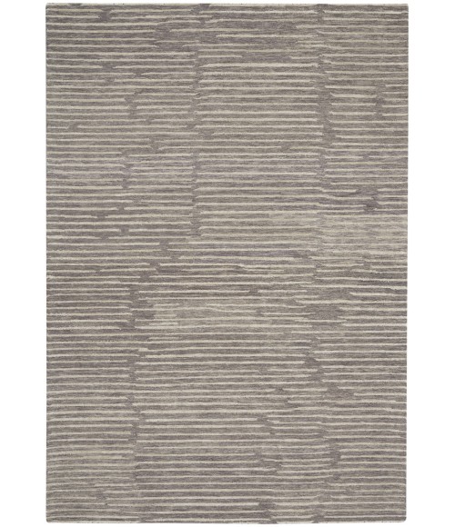 Calvin Klein Linear Area Rug LNR01 Grey