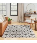 Nourison Home Nourison Essentials Ivory Black NRE04 4 ft. X 6 ft. Rectangle Rug