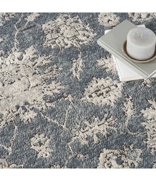 Nourison Quarry Blue Beige Rug QUA06 5 ft. X 7 ft. Rect. - Rugs Town Nourison Quarry Blue Beige QUA06 5 ft. X 7 ft. Rect. Rug