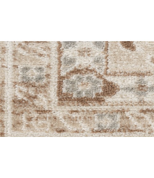 Nourison Serenity Home Ivory Mocha SRH01 3 ft. 11 in. X 5 ft. 11 in. Rectangle Rug