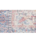 Nicole Curtis Machine Washable Series 1 Blue Multicolor SR104 3 ft. X 5 ft. Rectangle Rug