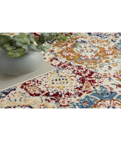 Nourison Grafix Blue Multicolor Rug GRF31 9 ft. X 12 ft. Rectangle - Rugs Town Nourison Grafix Blue Multicolor GRF31 9 ft. X 12 ft. Rectangle Rug