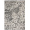 Michael Amini Ma90 Uptown - Upt02 Ivory Grey Area Rug 4 ft. X 6 ft. Rectangle