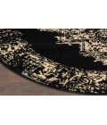 Nourison Grafix Black GRF14 4 ft. Round Rug