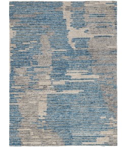 Nourison Ellora - Ell01 Blue Area Rug 2 ft. 3 X 3 ft. Rectangle