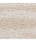 Nourison Home Modern Shag Ivory Beige MMD05 5 ft. 3 in. X 7 ft. Rectangle Rug