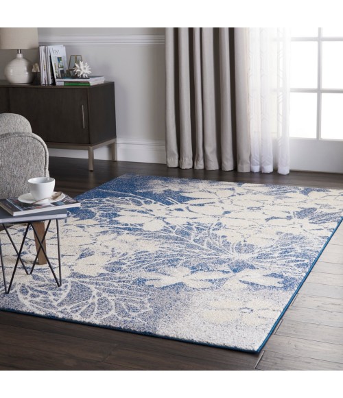 Nourison Tranquil Area Rug TRA08-Beige/Navy