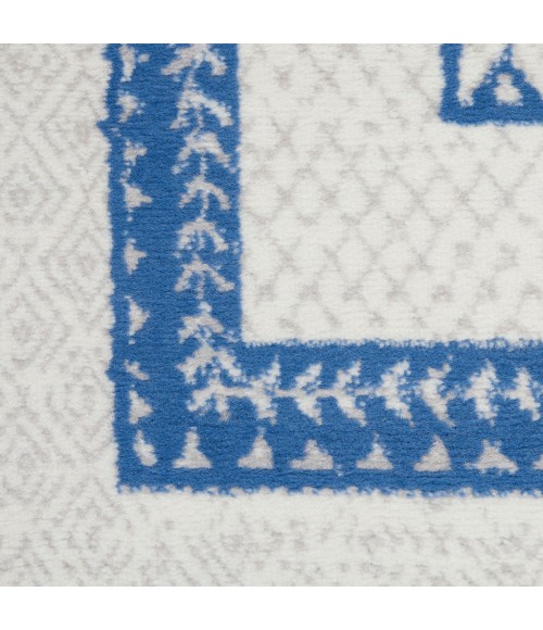 Nourison Whimsicle Area Rug WHS13-Ivory Blue