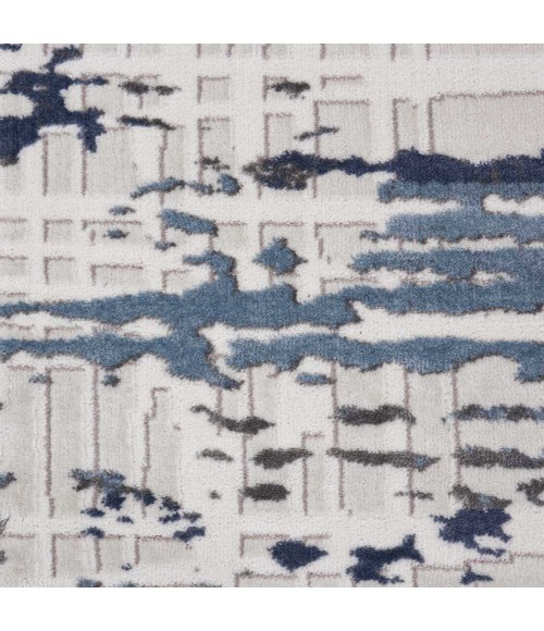 Nourison URBAN DECOR Area Rug Nourison Urban Decor Area Rug URD03-Ivory/Slate