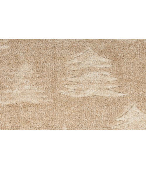 Nourison Accent Decor/Xmas Beige 173JP 2 ft. X 4 ft. 2 in. Rectangle Rug