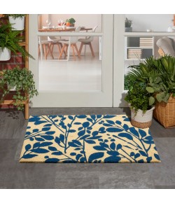 Nourison Wav17 Greetings - Wgt42 Navy Area Rug 2 ft. X 3 ft. Rectangle