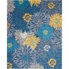 Nourison Passion - Psn17 Blue Area Rug 8 ft. X 10 ft. Rectangle