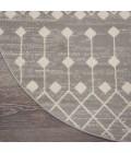 Nourison Grafix Round Area Rug GRF37-Grey