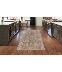Nourison Oushak Home Rust OUS01 2 ft. 3 in. X 7 ft. 6 in. Rectangle Rug