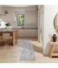 Nicole Curtis Machine Washable Series 1 Area Rug SR101 Grey