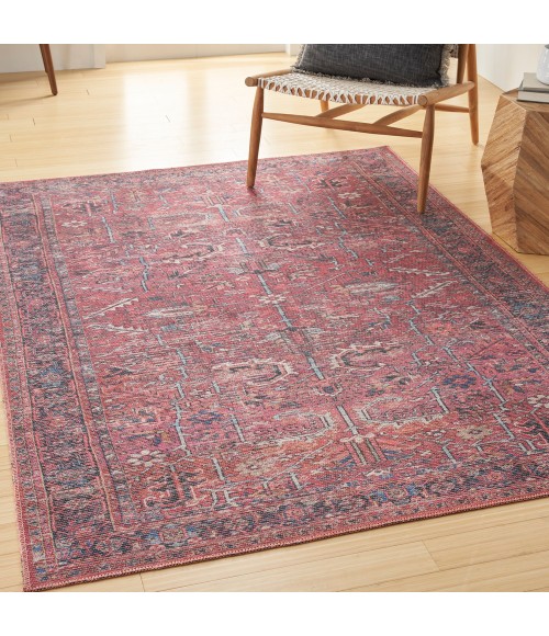 Nicole Curtis Machine Washable Series 1 Area Rug Nicole Curtis Machine Washable Series 1 Area Rug SR102 Brick