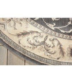 Nourison Somerset - St02 Charcoal Area Rug 5 ft. 6 X Round