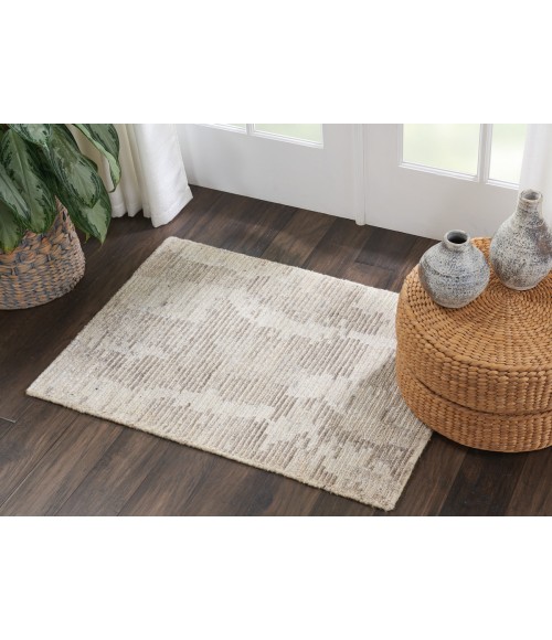 Nourison Ellora Area Rug Nourison Ellora Area Rug ELL01 Ivory/Grey
