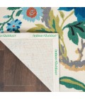 Nourison SUN N' SHADE Area Rug Waverly Sun N' Shade Area Rug SND82-Ivory/Multi