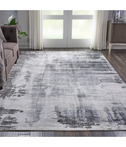 kathy ireland Home Ki37 Safari Dreams - Ki373 Grey Area Rug 8 ft. X 11 ft. Rectangle
