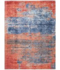 kathy ireland Home Safari Dreams Area Rug KI374-Blue/Brick