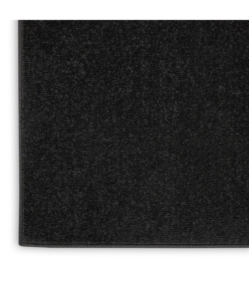 Nourison ESSENTIALS Area Rug Nourison Essentials Area Rug NRE01-Black