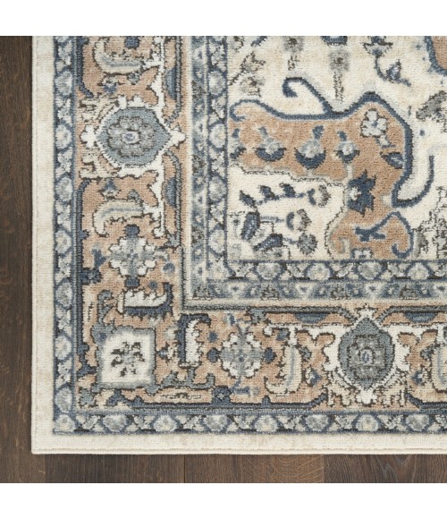 Nourison Concerto Ivory Taupe CNC18 2 ft. 2 in. X 7 ft. 6 Rect. Rug