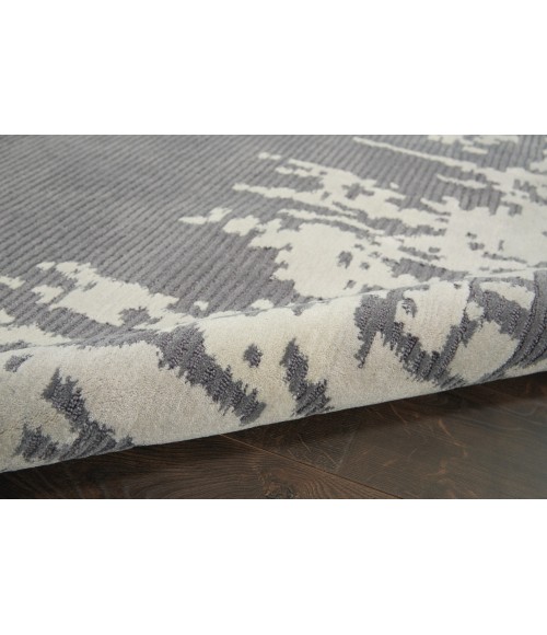 Nourison Symmetry Area Rug SMM02-Grey/Beige