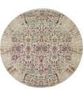 Nourison Vintage Kashan Round Area Rug VKA02-Ivory