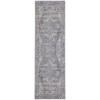 Nicole Curtis Nicolecurtis Series1 - Sr101 Grey Area Rug 2 ft. X 6 ft. Runner