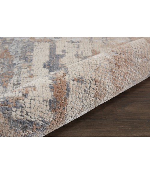 Nourison Rustic Textures Area Rug RUS06-Beige/Grey