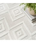 Nourison Versatile Area Rug NRV01 Ivory/White