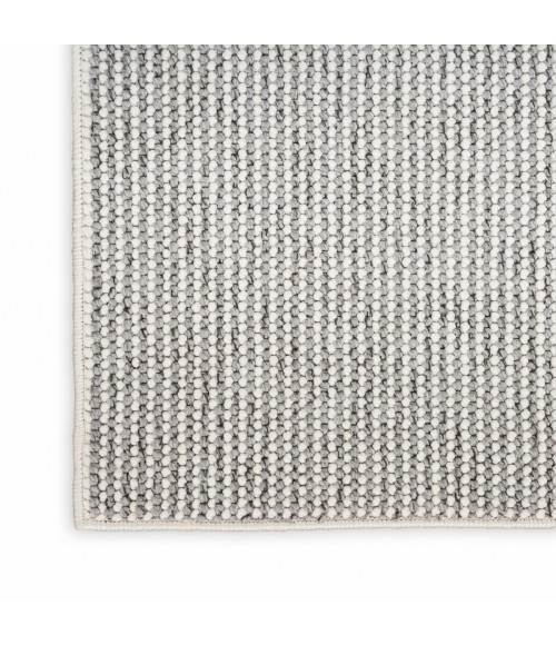 Nourison Natural Texture Ivory Grey NTX01 4 ft. X 6 ft. Rect. Rug