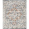 Nourison Astra Washables - Asw12 Denim Multi Area Rug 7 ft. 10 in. X 10 ft. Rectangle