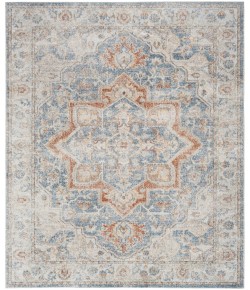 Nourison Astra Washables - Asw12 Denim Multi Area Rug 7 ft. 10 in. X 10 ft. Rectangle