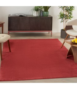 Nourison Essentials - Nre01 Brick Red Area Rug 5 ft. X 7 ft. Rectangle