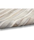 Calvin Klein Home Prairie Area Rug PRA1 Silver 10' x 14'
