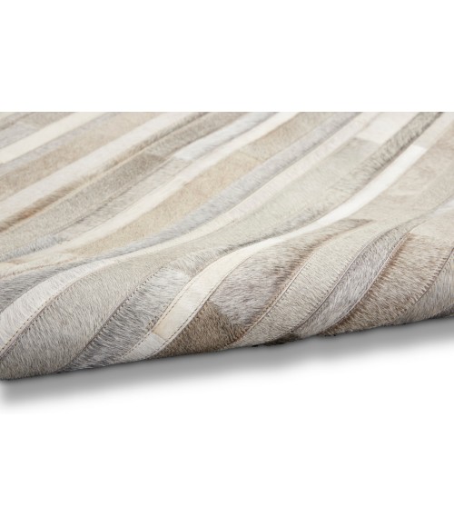 Calvin Klein Home Prairie Area Rug PRA1 Silver 10' x 14'