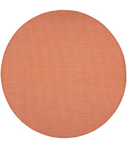 Nourison Positano - Pos01 Terracotta Area Rug 8 ft. X Round