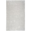 Calvin Klein Surfaces Silver Grey SFC01 3 ft. 11 in. X 5 ft. 11 in. Rectangle Rug