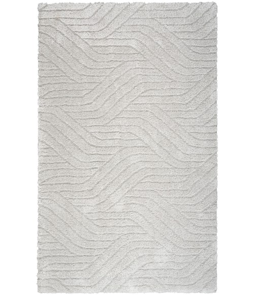 Calvin Klein Surfaces Silver Grey SFC01 3 ft. 11 in. X 5 ft. 11 in. Rectangle Rug