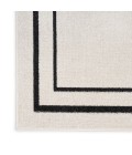 Nourison Nourison Essentials Area Rug NRE02 Ivory/Black