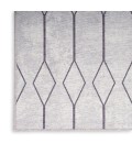 Nicole Curtis Machine Washable Series 1 Area Rug SR107 Ivory/Grey