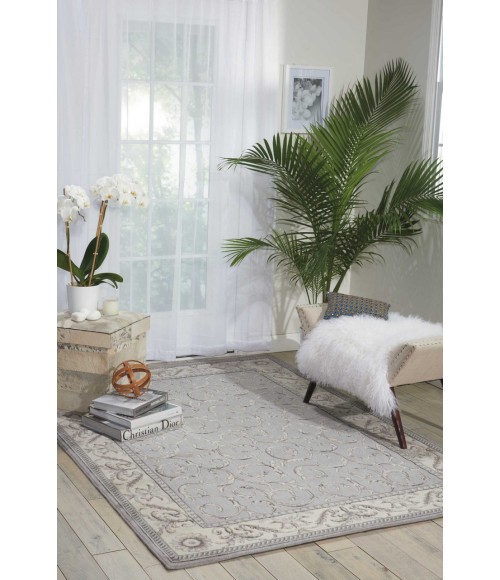 Nourison Somerset Area Rug ST02-Silver