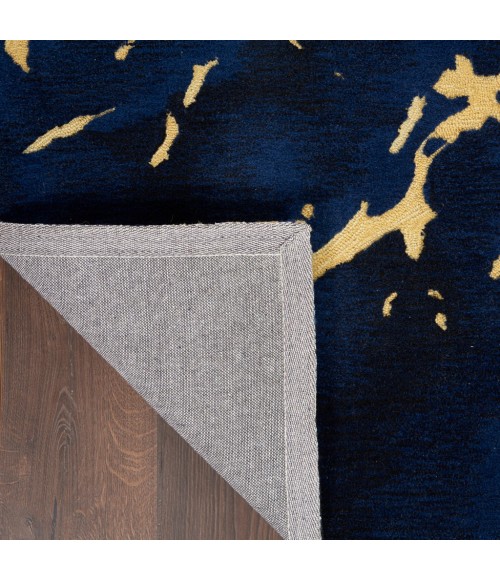 Nourison SYMMETRY Area Rug Nourison Symmetry Area Rug SMM09-Navy