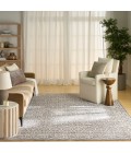 Nourison Shadows Charcoal Ivory SHW04 10 ft. X 13 ft. Rect. Rug