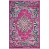 Nourison Passion - Psn03 Fuchsia Area Rug 22 X 34 Rectangle